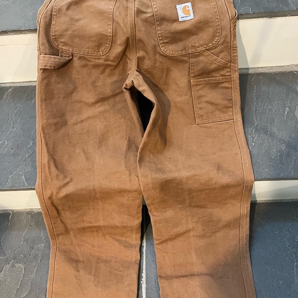 Carhartt boys jeans. Washed, never worn. Traditional Carhartt color. - Picture 3 of 5
